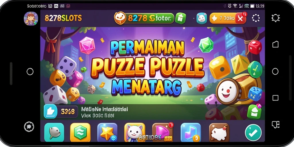 Tampilan gameplay menantang dalam 8278SLOTS yang mengasyikkan.