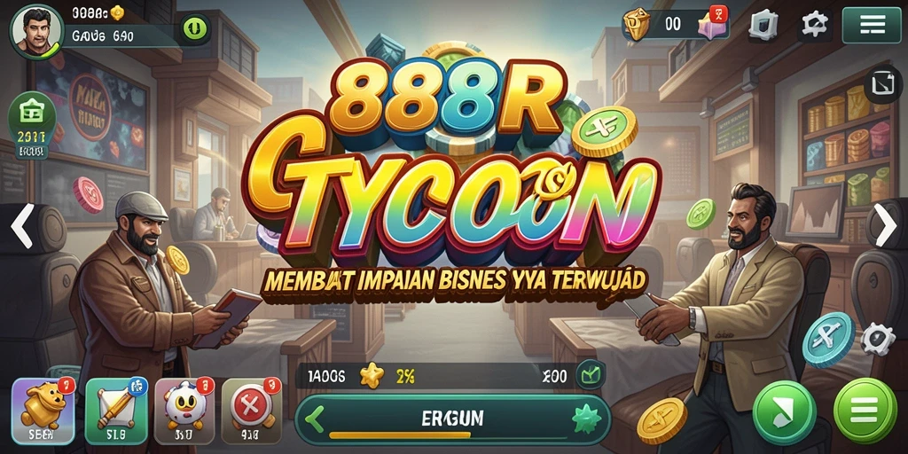 Tampilan menarik dari gameplay 888R yang menantang.