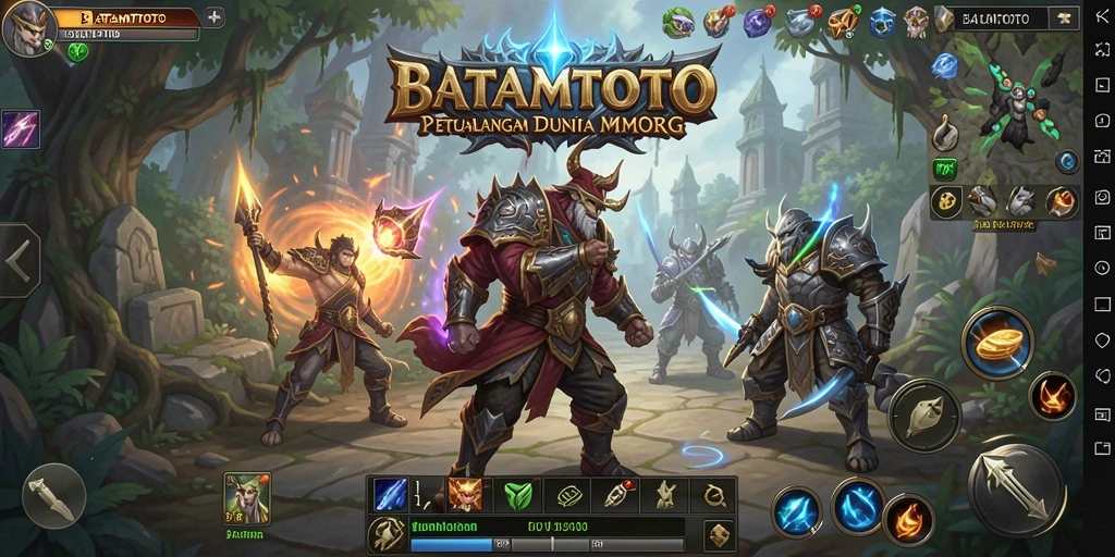 Pengalaman bermain seru dalam dunia MMORPG penuh tantangan.