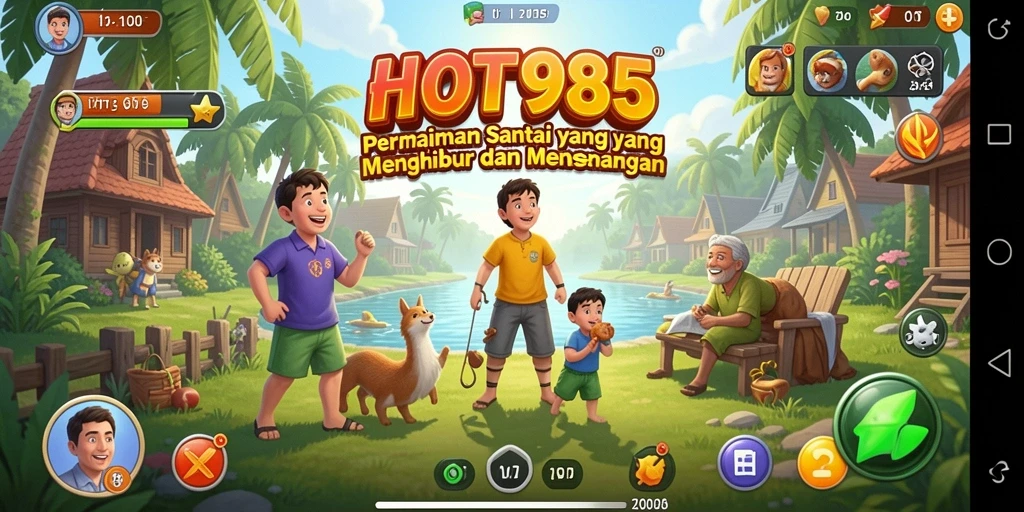 Tampilan gameplay HOT985 yang menarik dan menghibur.