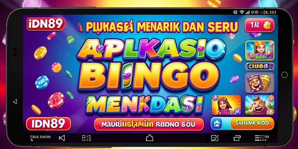 Gameplay menarik dan seru di aplikasi Bingo IDN89.