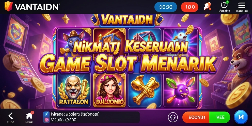 Screenshot gameplay VANTAIDN yang menunjukkan keseruan bermain Slot.